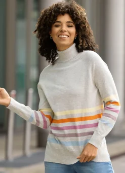 Pullover mit Ringeln