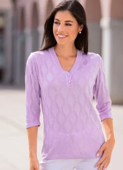 Pullover mit schimmerndem Glanz