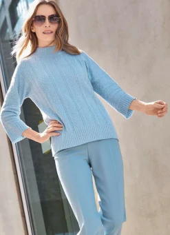 Pullover mit Schurwolle und Kaschmir