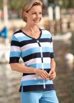 Pullover mit Sreifendessin