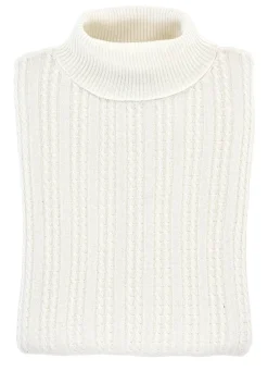 Pullover mit streckender Struktur