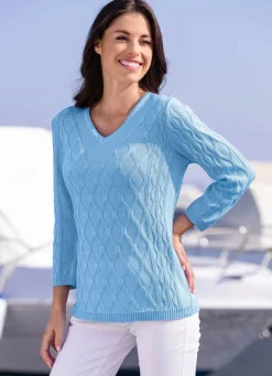 Pullover mit Strukturdessin