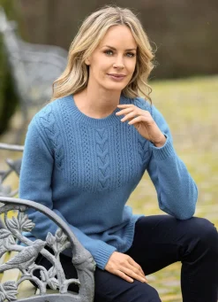 Pullover mit Strukturmix