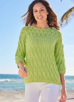 Pullover mit tollem Ajourmuster