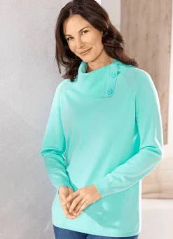 Pullover mit variablem Kragen