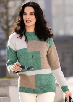 Pullover mit weichem Griff