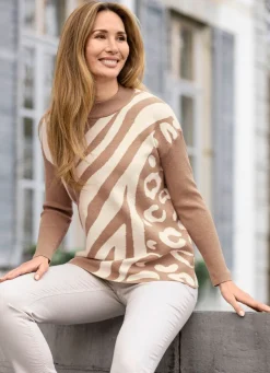 Pullover mit weichem Griff