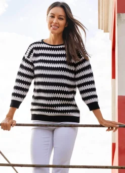 Pullover mit Zackendessin