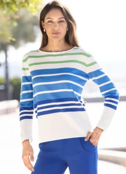 Pullover mit zartem Strukturmuster