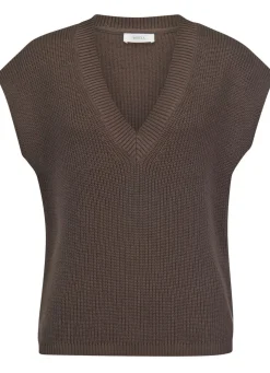 Pullunder mit überschnittener Schulter