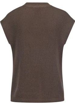 Pullunder mit überschnittener Schulter