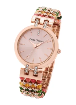 Quartz-Damenuhr mit Metallgehäuse