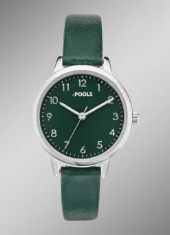 Quartz-Damenuhr mit Metallgehäuse