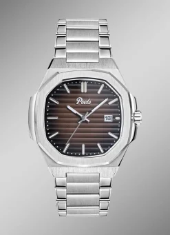 Quartz-Herrenuhr aus Edelstahl