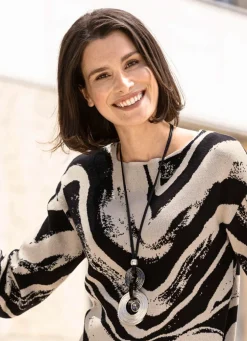 2-reihige Halskette mit Anhänger