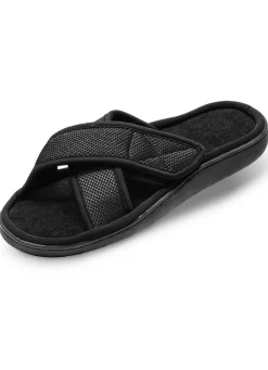 Relax-Cross Slipper mit Memory-Schaum