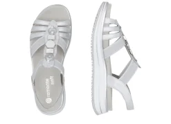 Remonte Riemchen-Sandale mit Metallschmuck