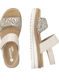 Remonte, schicke Damen-Sandalen, mit herausnehmbarem Fußbett