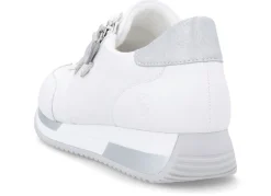 Remonte Schnür-Sneaker mit silberfarben schimmerndem Kontrast-Besatz