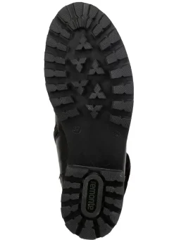 Remonte Schnür-Stiefelette mit Plüschkragen