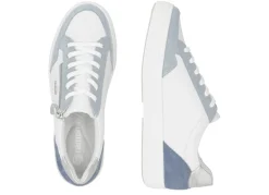 Remonte Sneaker aus Nappa- und Veloursleder mit Metallic-Besatz