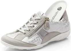 Remonte Sneaker mit bedruckten Besätzen