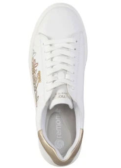 Remonte Sneaker mit verspieltem Blüten-Druck