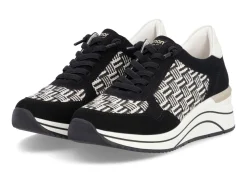 Remonte, sportliche Damen-Sneaker, Weite H, mit herausnehmbarem Fußbett