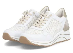 Remonte, sportliche Damen-Sneaker, Weite H, mit herausnehmbarem Fußbett