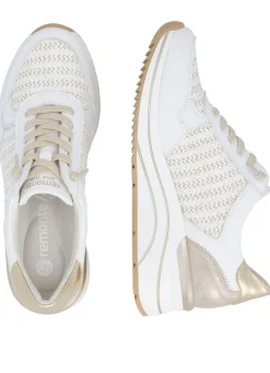 Remonte, sportliche Damen-Sneaker, Weite H, mit herausnehmbarem Fußbett