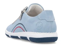 Rieker, bequeme Damen-Sneaker, Weite H, mit herausnehmbarem Fußbett