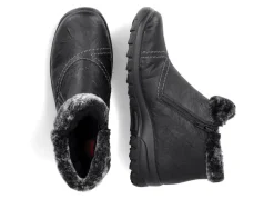 Rieker, gefütterte Damen-Boots, Winterschuhe, mit Reißverschluss