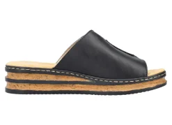 Rieker, klassische Damen-Pantoletten, aus Synthetik
