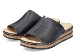 Rieker, klassische Damen-Pantoletten, aus Synthetik