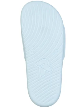 Rieker, leichte Damen-Slides, mit gepolsterter Lederdecksohle