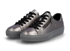 Rieker, modische Damen-Sneaker, mit Reißverschluss