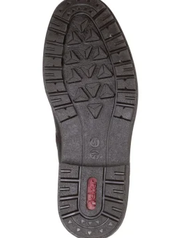 Rieker Schnür-Boot mit Warmfutter aus Lammfell und Plüschmaterial