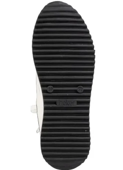 Rieker Schnür-Bootie in Leo-Print oder Denim-Style