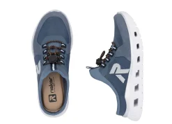 Rieker Slipper mit elastischem Schnellschnürsystem mit Stopper