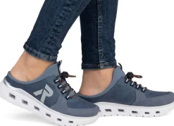 Rieker Slipper mit elastischem Schnellschnürsystem mit Stopper