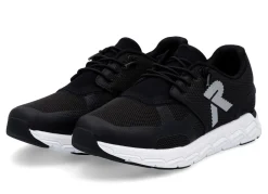 Rieker Sneaker aus teilweise beschichtetem Meshmaterial