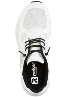 Rieker Sneaker aus teilweise beschichtetem Meshmaterial