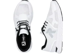 Rieker Sneaker aus teilweise beschichtetem Meshmaterial