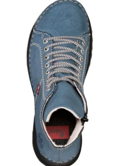 Rieker, sportive Damen-Boots, Winterschuhe, mit Reißverschluss