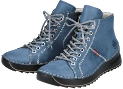 Rieker, sportive Damen-Boots, Winterschuhe, mit Reißverschluss