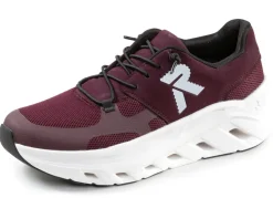 Rieker, sportive Damen-Sneaker, Weite G, mit herausnehmbarem Fußbett