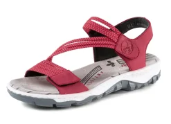 Rieker, sportliche Damen-Sandalen, mit zwei Klettspangen