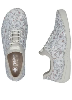 Rieker, stilvolle Damen-Sneaker, mit elastischer Zierschnürung