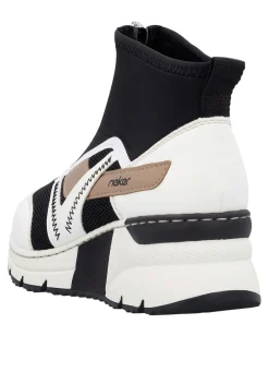 Rieker, stylische Damen-Boots, Weite G, mit herausnehmbarem Fußbett