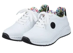 Rieker, stylische Damen-Sneaker, Weite H, mit herausnehmbarem Fußbett